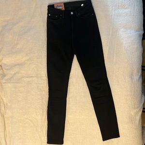 Acne Studios Jeans Peg Blk size 27 x 34